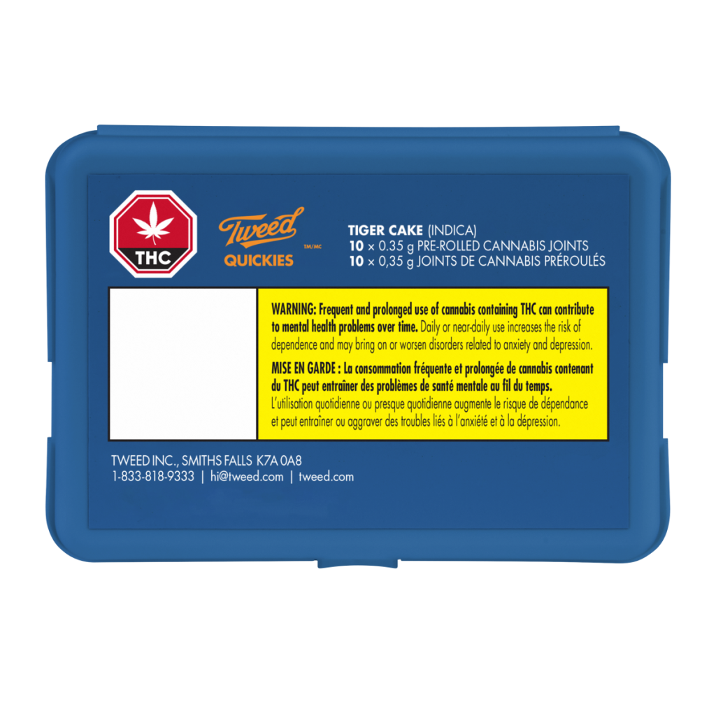 Quickies Tiger Cake PEI Cannabis Management Corporation quickies-tiger-cake-pei-cannabis-management-corporation
