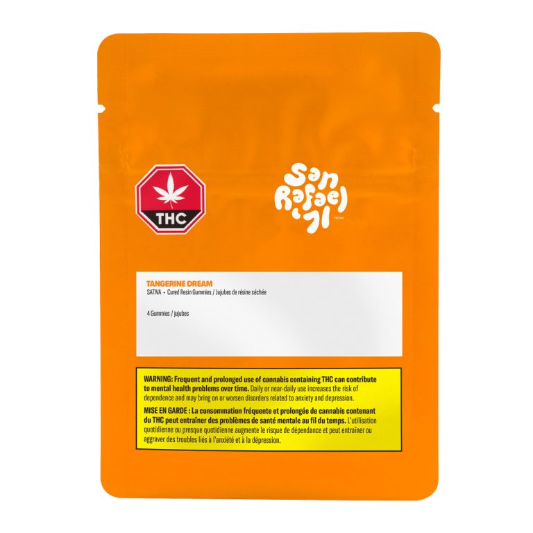 Tangerine Dream Cured Resin Gummies - Pei Cannabis Management Corporation