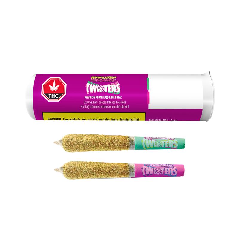 Rizzlers Twisters Lime Frizz And Passion Plunge Multipack