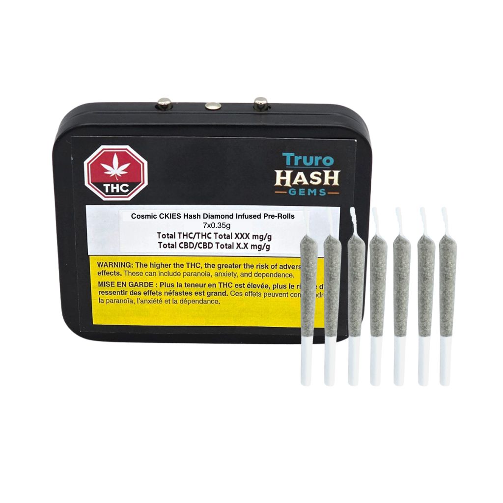 LEP Cosmic CKIES Hash Diamond Infused Pre Rolls