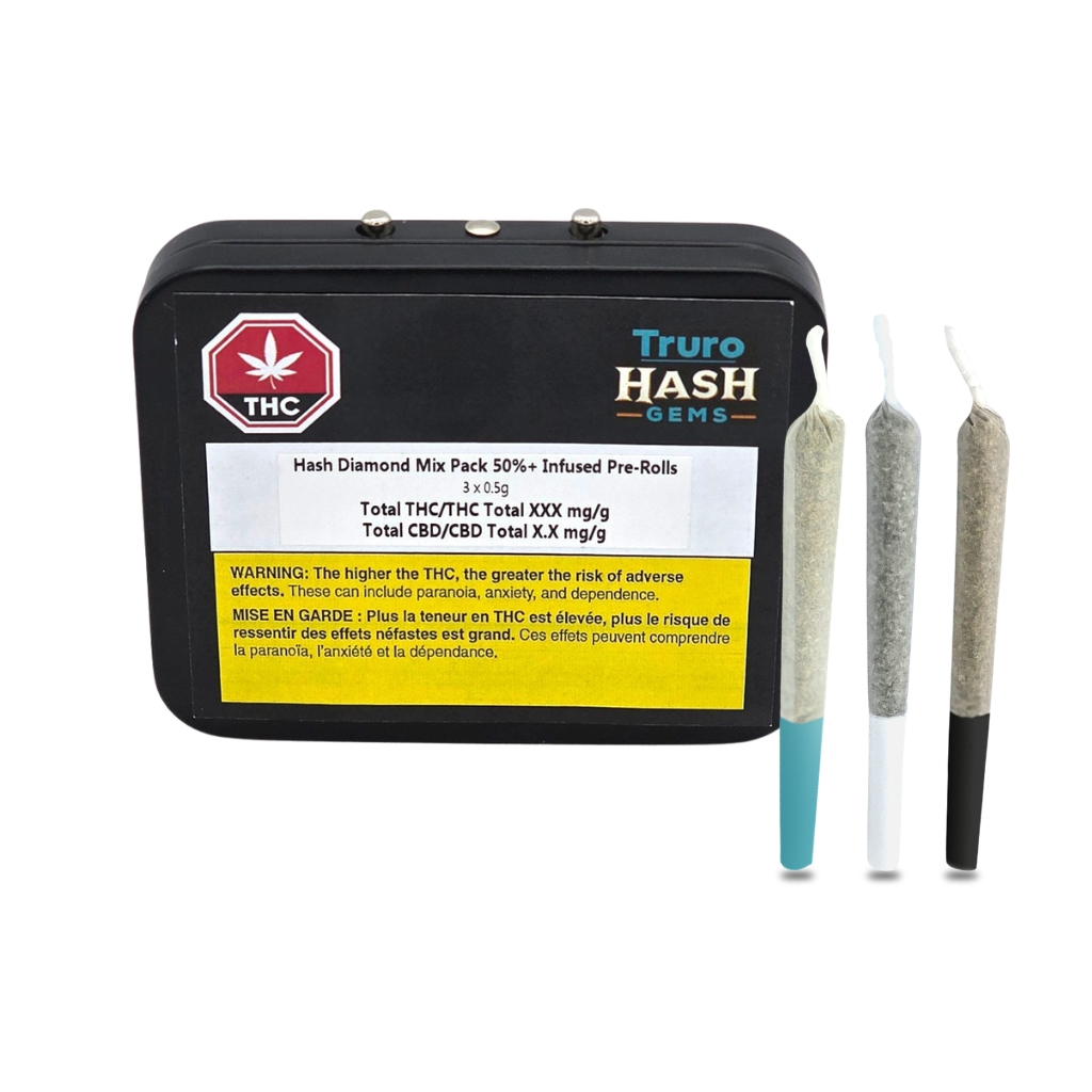 LEP Hash Diamond Mix Pack 50%+ Infused Pre Rolls