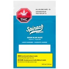Alternative view of LEP Spinach Pufferz Sour Blue Razz AIO