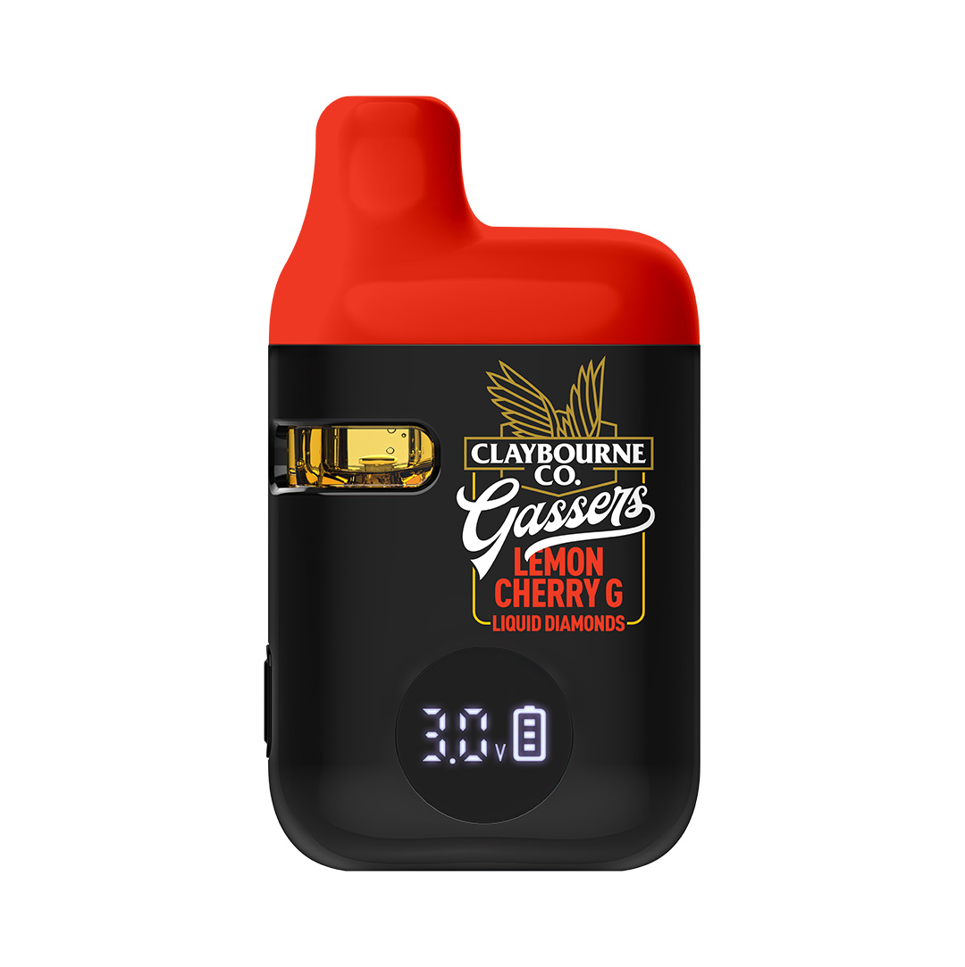 LEP Claybourne Gassers Lemon Cherry G Liquid Diamonds AIO