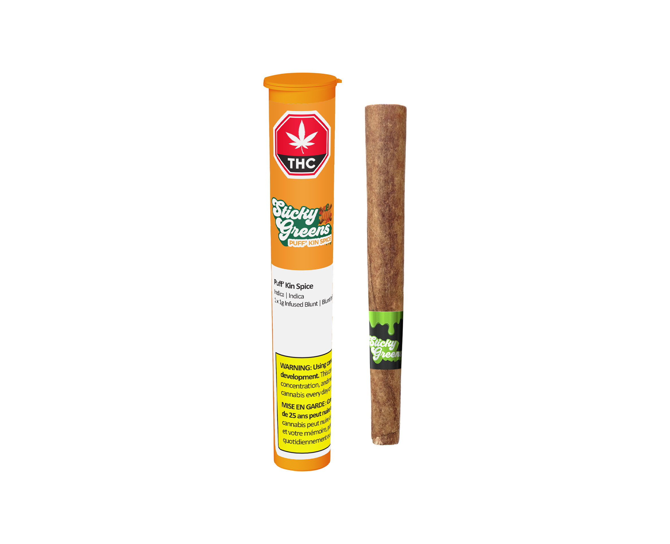 Source photograph: Sticky Greens Puff’ Kin Spice Diamond Infused Blunt