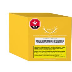 Wyld Real Fruit Sour Peach Mango 3:1 CBG:THC Multipack